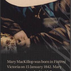 Bookmark - Saint Mary of the Cross MacKillop Canonisation, Mary MacKillop Heritage Centre, 2010