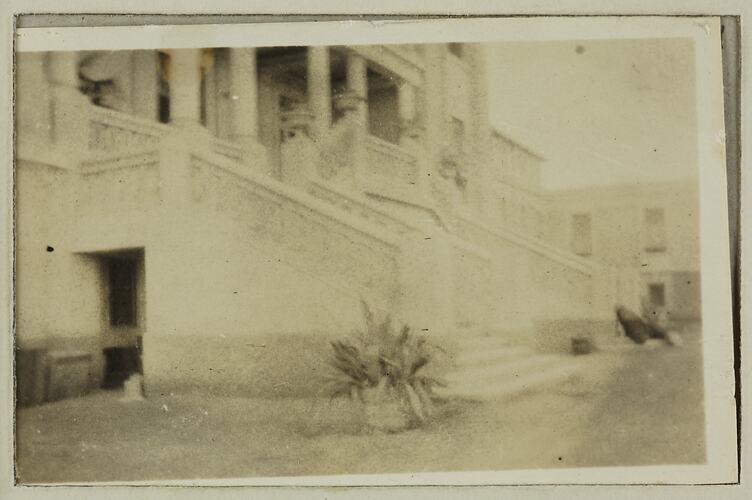 Exterior View of a Hospital, Egypt, 1914-1918