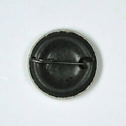 Back of badge.