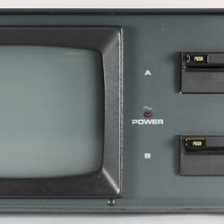 Monitor & Disk Drives - Kaypro, Portable Computer, 4