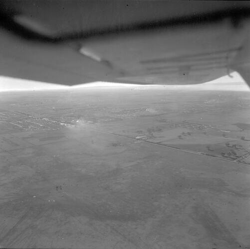Negative - Aerial View of Deer Park, Victoria, Jul 1966