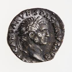 Coin - Plated Denarius, Emperor Vespasian, Ancient Roman Empire, 69-79 AD