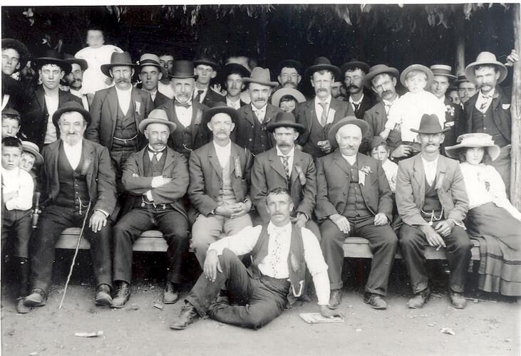 Photograph - Bricklayers Sports Committee Delegates, Victoria, circa 1920s