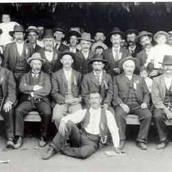 Photograph - Bricklayers Sports Committee Delegates, Victoria, circa 1920s