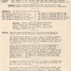 Bulletin - 'Kodak Staff Service Bulletin', No 17, 22 May 1943