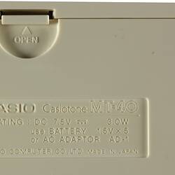 Electronic Music Synthesizer - Casio, Japan, 1982