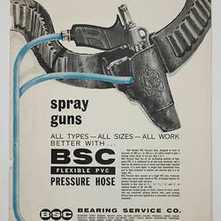 Product Information - Bearing Service Co. of Australia Pty Ltd (BSC),Pressure Hoses,circa 1960