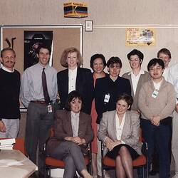 Photograph - Kodak Australasia Pty Ltd, Group Portrait, Health Group Sales Training Course, 1991