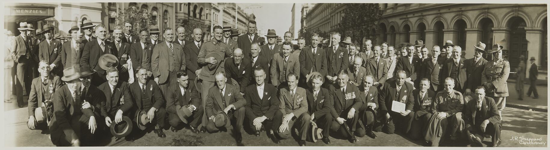 15/47 Battalion, Anzac Day, Melbourne, circa 1930s