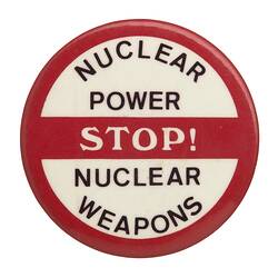 Badge - Stop! Nuclear Power