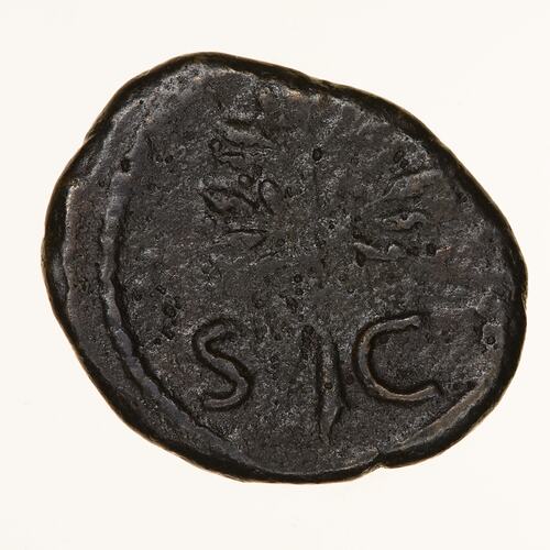 Coin - Quadrans, Emperor Domitian, Ancient Roman Empire, 81-96 AD - Reverse