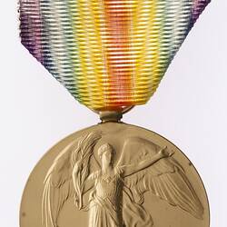 Medal - Victory Medal 1914-1919, Specimen, Great Britain, 1919 - Obverse