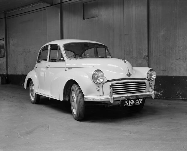 Morris Minor Motor Car, Melbourne, Victoria, Mar 1959