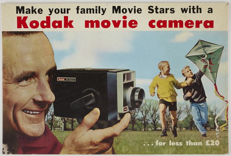 Poster - Kodak Australasia Pty Ltd, 'Make Your Family Movie Stars', circa 1960s