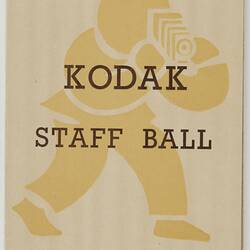 Programme - Kodak Australasia Pty Ltd, 'Staff Ball', Sydney, 20 Sep 1950
