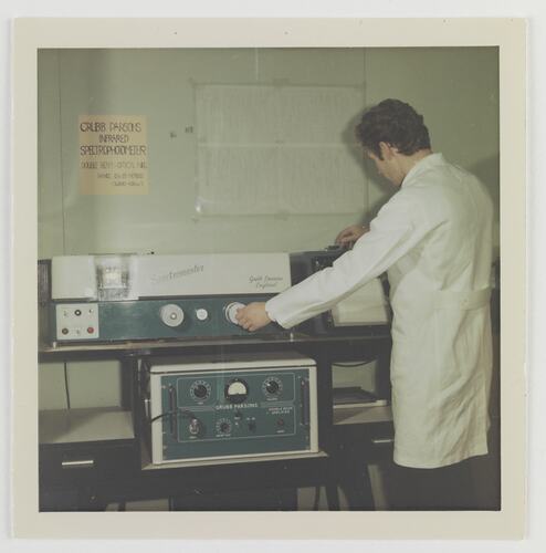 Kodak Australasia Pty Ltd, Infrared Spectrophotometer, Research Lab, Building 17, Coburg