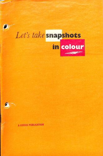 Cover page with yellow background and text.