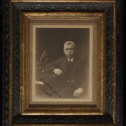 Photograph - James Searle, Scientific Instrument & Watch Maker, Portrait, Framed, Victoria, circa 1920s