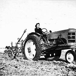 Photograph - H.V. McKay Massey Harris, Farm Equipment Manufacture & Field Trials, Albion, Victoria, Jul 1940