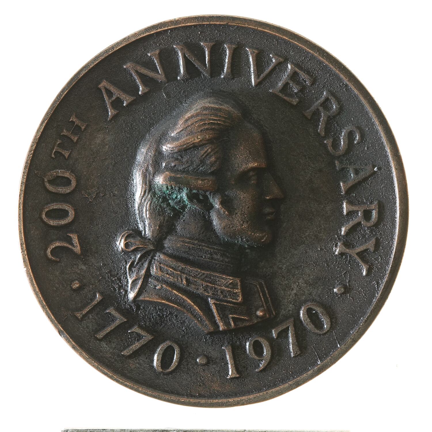 Medal - Captain James Cook Bicentenary, New South Wales, Australia, 1970