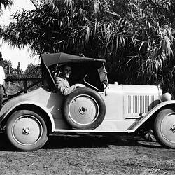 Negative - Citroen Car, Mildura District, Victoria, 1928