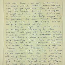 HT 55986, Letter - From Jean Austin To Family in England From Eastbridge Hostel, Nunawading 1971 (MIGRATION), Document, Registered