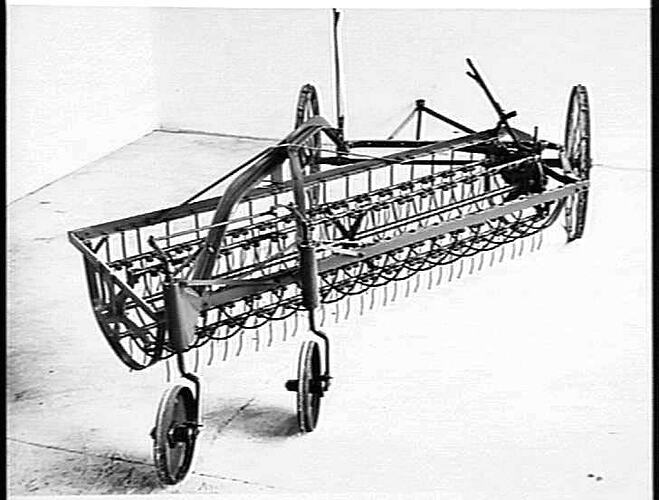 MASSEY-HARRIS SIDE RAKE (IMPORTED). MAY 1951