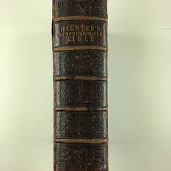 Bible - 'The Comprehensive Bible', English Edition, Samuel Bagster, Paternoster, London, England, 1827