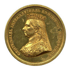 Australia, International Exhibition Gold Prize Medal, 1888, Reverse