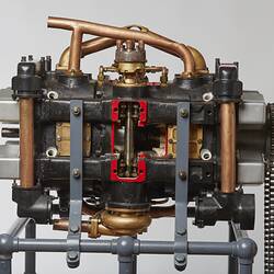 Engine - A.G.M. Michell, Crankless Engines (Aust.) Pty Ltd, 8-Cylinder, Melbourne, Victoria, 1923