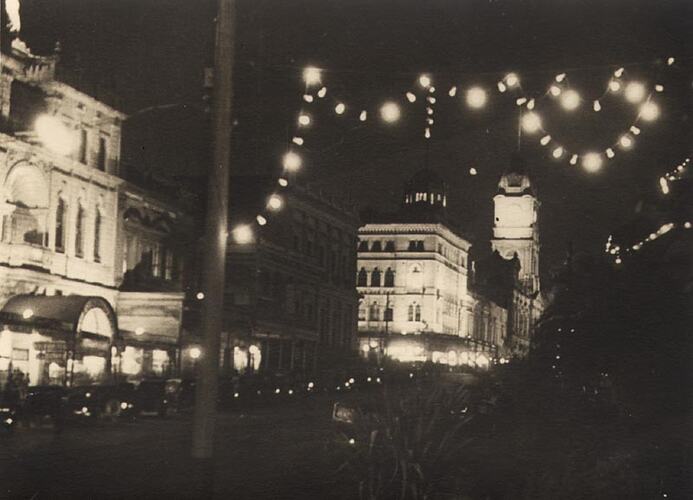 Photograph - Street Scene, Ballarat, 1935