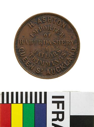 H. Ashton Token Halfpenny