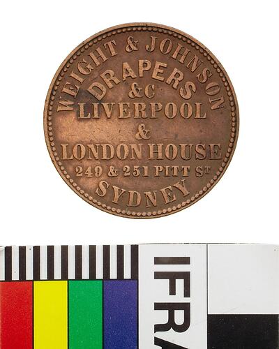 Weight & Johnson Token Halfpenny