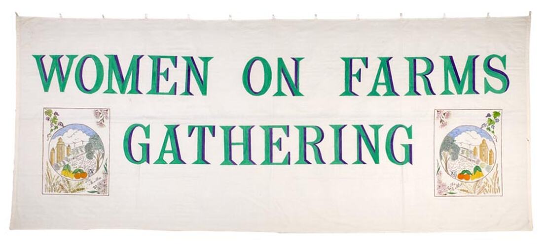 Icon - Banner - Women on Farms Gathering,  Sea Lake 1991