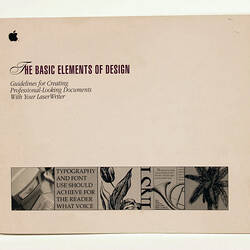 Booklet - 'Basic Elements of Design', LaserWriter Supplement, 1991