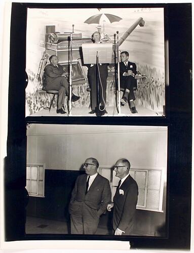 Photograph - Proof Sheet of the Official Opening of the Sunshine Foundry by Premier Bolte, 16 Nov 1967
