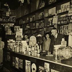 Digital Photograph - Feeney's Corner Store, Brunswick West, circa 1937