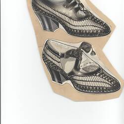 Printer's Proof Sheet- Two Shoes, Melbourne, 1930s-1950s
