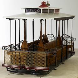 Cable Tram Model - Collingwood & Clifton Hill Route, 1880-1885