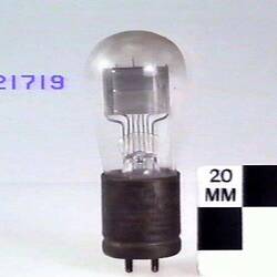 Electronic valve - RCA, Triode, Type UV 200, circa 1923