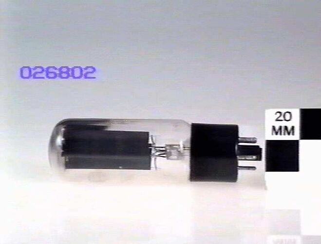 Electronic Valve - Mullard, Dual Diode, Type 5AS4, 1960-1970
