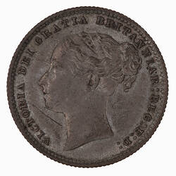 Coin - Shilling, Queen Victoria, Great Britain, 1887
