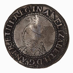 Coin - Shilling, Elizabeth I, England, Great Britain, 1560-1561 (Obverse)