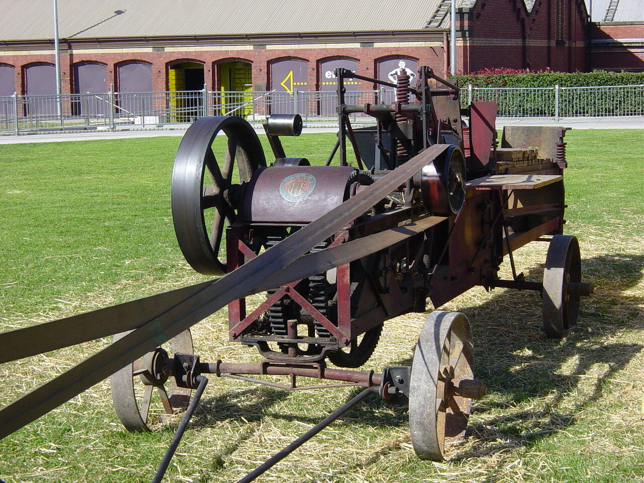 Portable Hay Press International Harvester Co, 'McCormickDeering