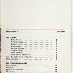 Booklet - Wages, Prices and Taxes in Australia