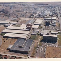 Photograph - Kodak Australasia Pty Ltd, Aerial View of the Kodak Factory Complex, Coburg, 1965