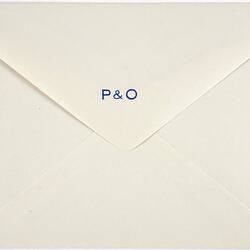 Envelope - P&O, circa 1960s