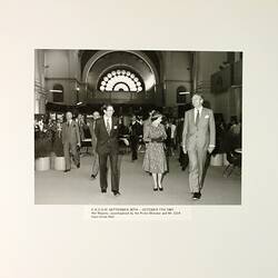 Photograph - Commonwealth Heads of Government Meeting, Visit by Queen Elizabeth II, Royal Exhibition Building, Melbourne, 30 Sep-7 Oct 1981
