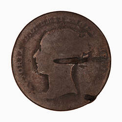 Coin - Groat, Queen Victoria, Great Britain, 1845
