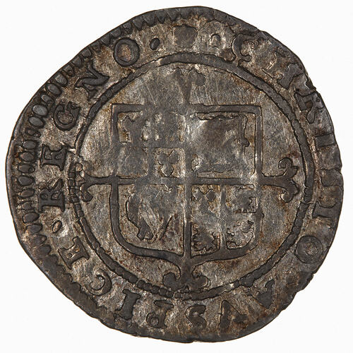 Coin - Twopence, Charles II, Great Britain, 1660-1662 (Reverse)